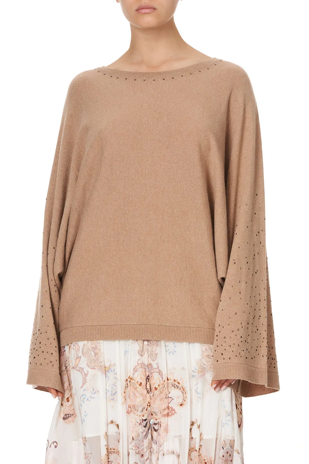 WIDE SLEEVE JUMPER LE PALAIS DU ZAHIR