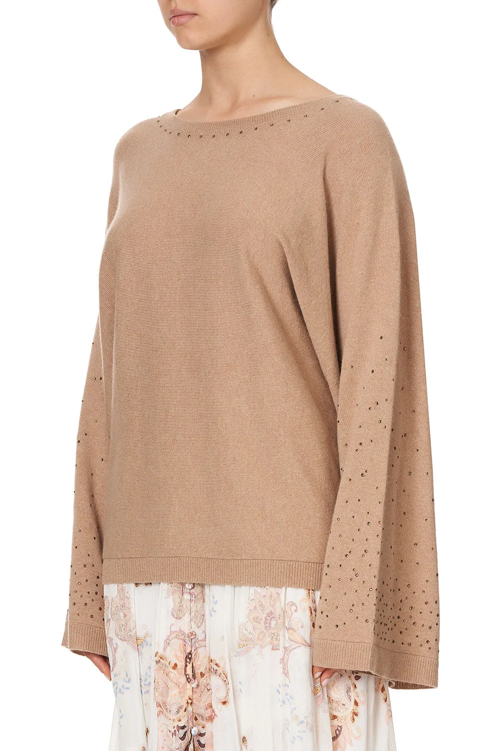 WIDE SLEEVE JUMPER LE PALAIS DU ZAHIR