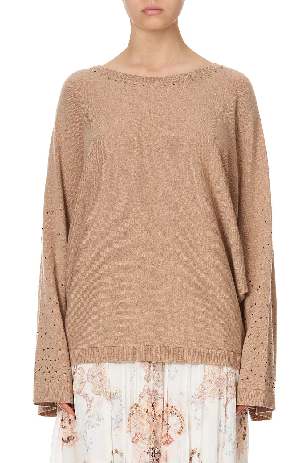 WIDE SLEEVE JUMPER LE PALAIS DU ZAHIR