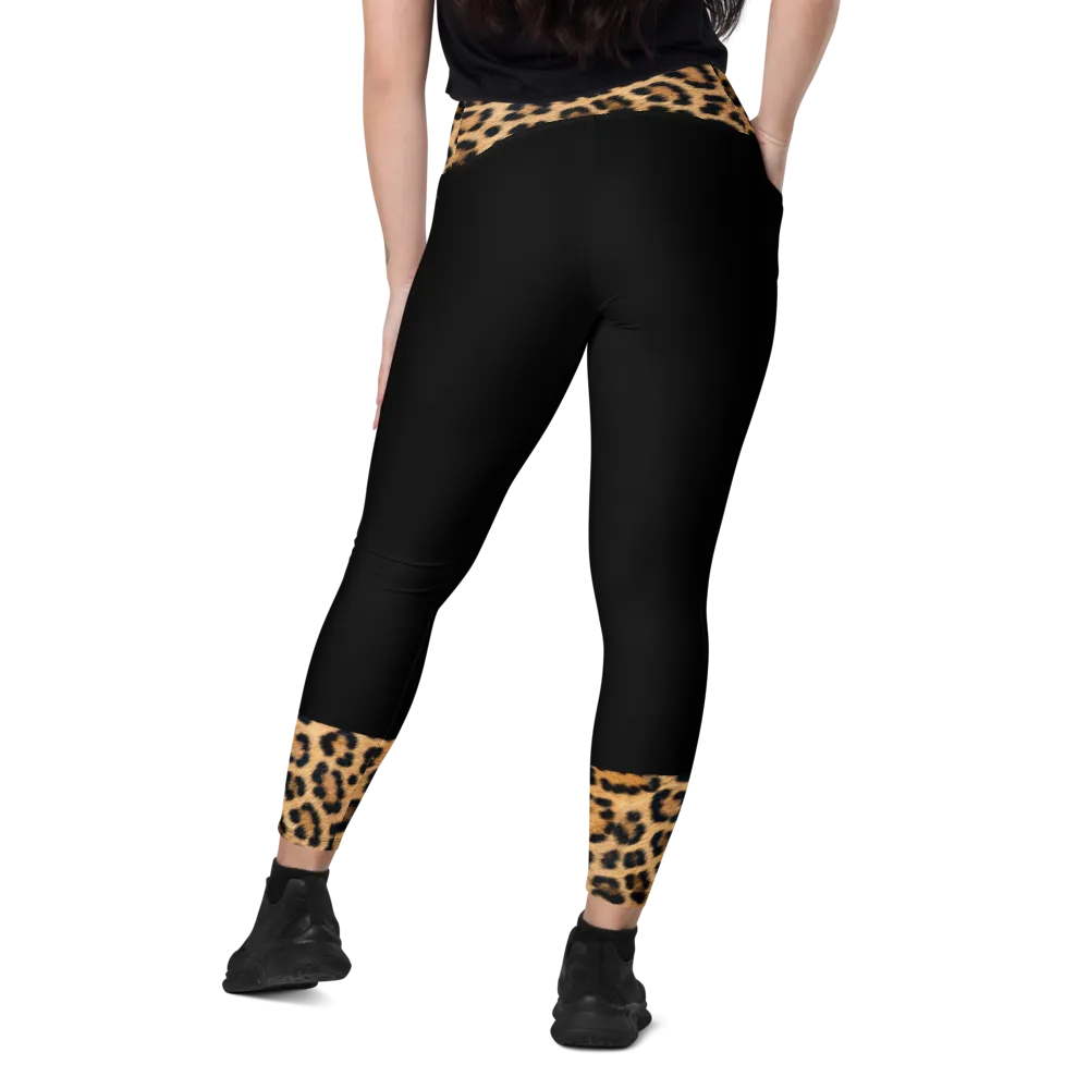 Wild at Heart Crossover leggings with pockets