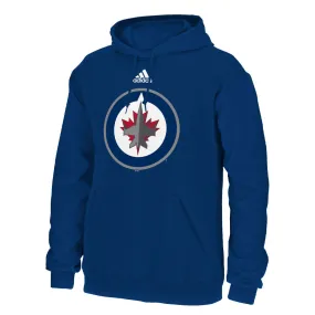 WINNIPEG JETS ADIDAS ADULT BIG LOGO HOODIE