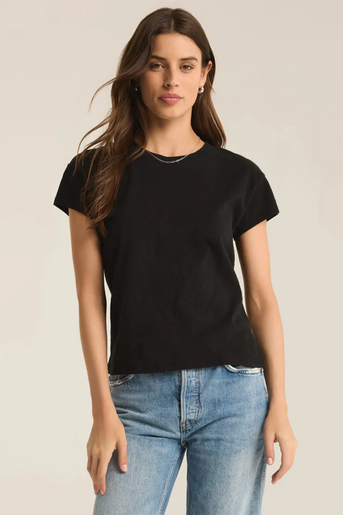 Z SUPPLY - MODERN SLUB TEE BLACK